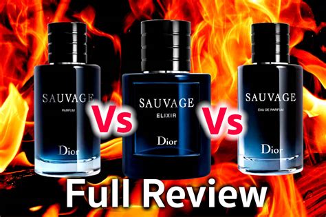 dior sauvage vs perfume